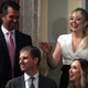 Donald Trump Jr., Tiffany Trump, Lara Trump, and Eric Trump the State of the Union address in the chamber of the U.S. House of Representatives in 2018.